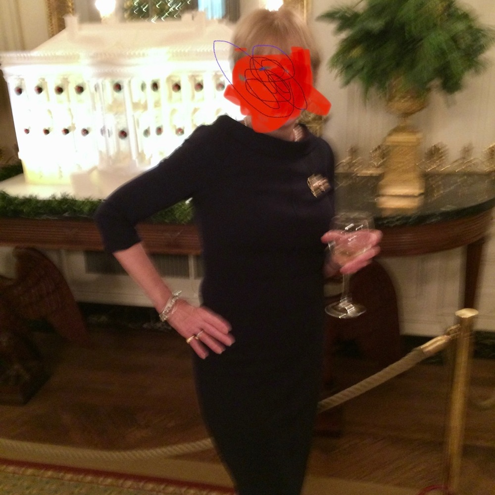 Classy Navy Dress, Boden, Size 6
